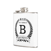 Flasques Initiales du Groomsman (Gauche)