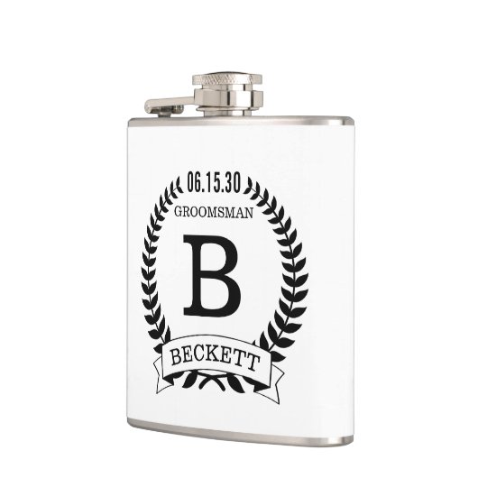 Flasques Initiales du Groomsman (Gauche)