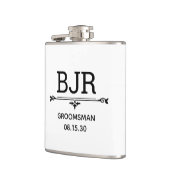 Flasques Initiales du Groomsman (Gauche)