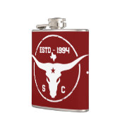 Flasques Initiales du monogramme du Texas Longhorn (Gauche)