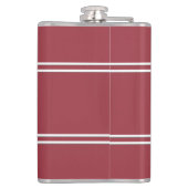 Flasques Initiales Monogrammées Classiques Boire Rouge Pour (Dos)