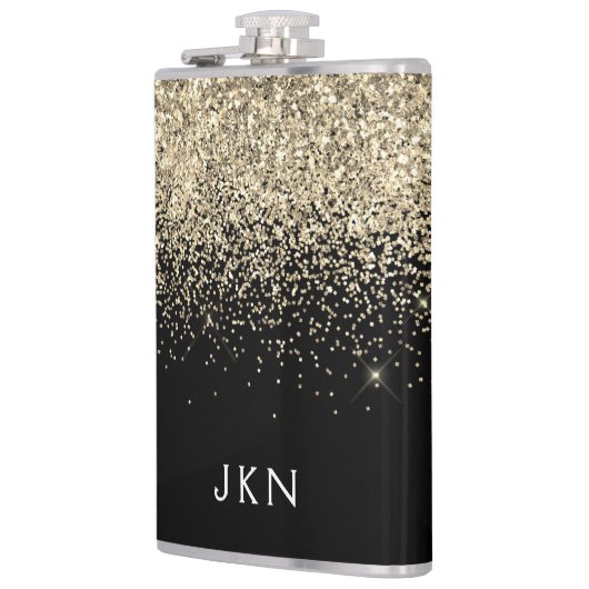 Flasques Initiales Monogrammes pour filles Parties scintill (Gauche)