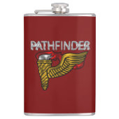 Flasques Insigne de Pathfinder - “Pathfinder” Rouge (Devant)