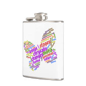 Flasques Inspirationnel Elegant Papillon Cloud (Gauche)