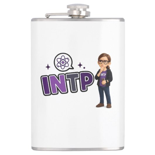 Flasques INTP — A Mente Investigadora (Devant)
