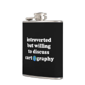 Flasques Introverted Mais Prêt À Discuter De Cartographie (Gauche)