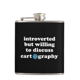 Flasques Introverted Mais Prêt À Discuter De Cartographie