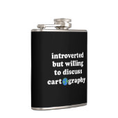 Flasques Introverted Mais Prêt À Discuter De Cartographie (Droite)