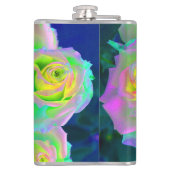 Flasques Iridescente esthétique Roses précoces Soyez heureu (Dos)