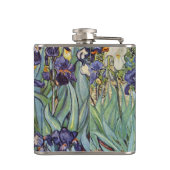 Flasques Iris de Van Gogh Peinture Impressionniste (Dos)