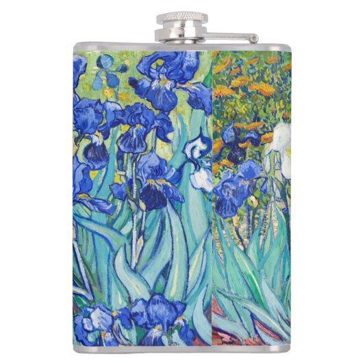 Flasques Irises Vincent van Gogh (Dos)