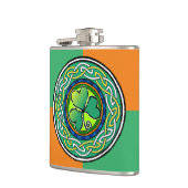 Flasques Irish shamrock (Gauche)