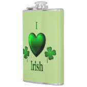 Flasques Irlandais de coeur du vert I (Gauche)