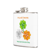 Flasques Irlande Un Shamrock toujours chanceux (Gauche)