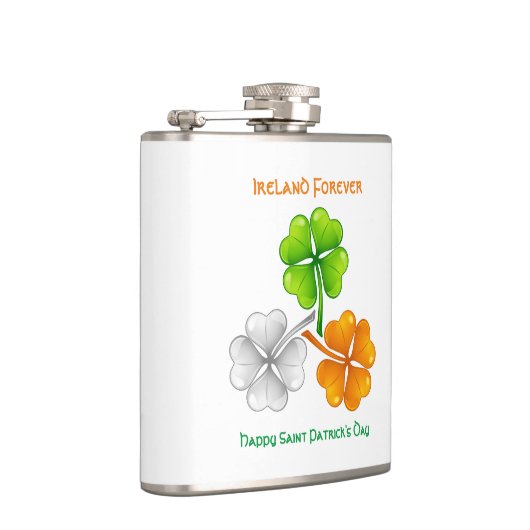 Flasques Irlande Un Shamrock toujours chanceux (Droite)