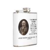 Flasques J.P. Première étape de Morgan vers obtenir quelque (Droite)