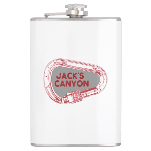Flasques Jack's Canyon Escalade Carabiner (Devant)
