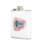 Flasques Jackson Falls Illinois Escalade Carabiner (Gauche)