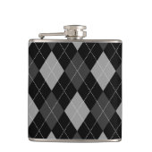 Flasques Jacquard noir et gris (Devant)