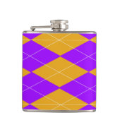 Flasques Jacquard pourpre et orange (Devant)
