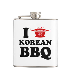 Flasques J'adore le BBQ coréen (고기구이)