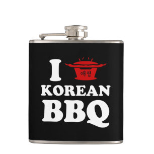 Flasques J'adore le BBQ coréen (고기구이)