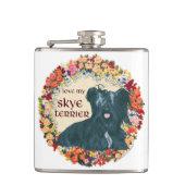 Flasques J'adore mon Skye Terrier (Devant)