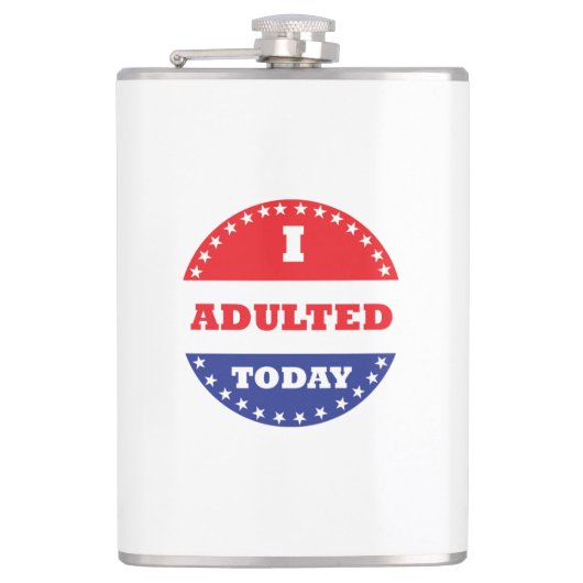 Flasques J'Adulte Aujourd'Hui (Devant)