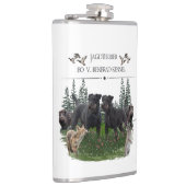 Flasques Jagdterrier Bo c. Renbrad Kennel. Ordinateur porta (Droite)