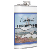 Flasques J'ai du raclette et je sais des choses (Droite)