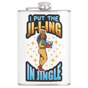 Flasques J'Ai Mis Le Jingle Dans Jingle Christmas Pajama Me
