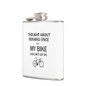 Flasques J'ai pensé à courir mais mon vélo ne me laisserait (Gauche)