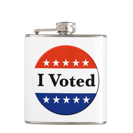 Flasques J'ai voté les élections de 2026 (Devant)