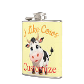 Flasques J'Aime Cows Art Thunder_Cove (Gauche)