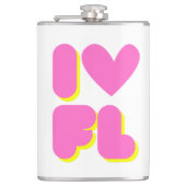 Flasques J'aime Floride (Devant)