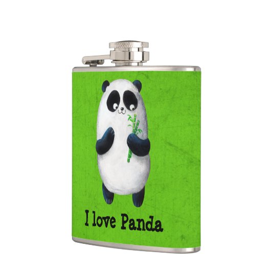 Flasques J'aime le panda (Gauche)