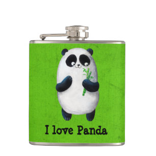 Flasques J'aime le panda