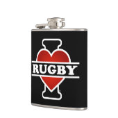 Flasques J'aime le rugby (Gauche)