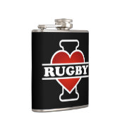 Flasques J'aime le rugby (Droite)