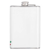 Flasques J'aime l'orignal animal sauvage (Dos)