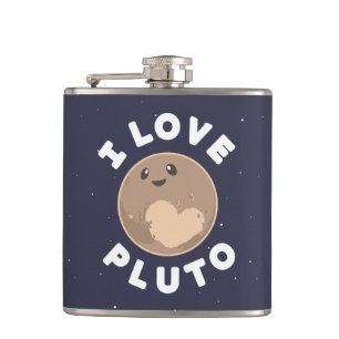 Flasques J'aime Pluton
