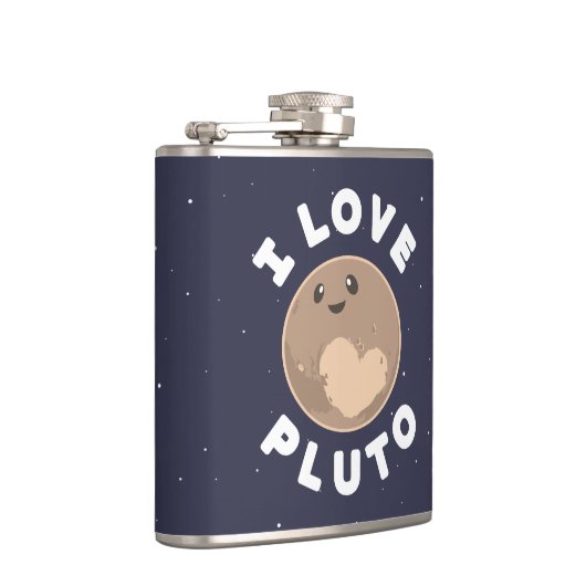 Flasques J'aime Pluton (Droite)