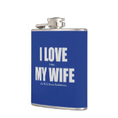 Flasques J'aime quand ma femme me laisse aller au paddleboa (Gauche)