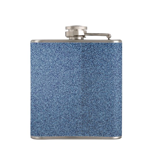 Flasques James Intveld Blue Denim Flask (Dos)