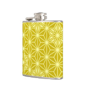 Flasques Japonais Asanoha motif - or moutarde (Gauche)