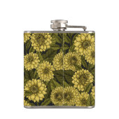 Flasques Jardin de Dahlia jaune (Dos)