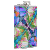 Flasques Jardin de Fleur sauvage de libellules Abstrait Flo (Droite)