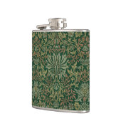 Flasques Jardin de fleurs de William Morris - Verts (Gauche)