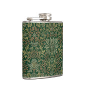 Flasques Jardin de fleurs de William Morris - Verts (Droite)