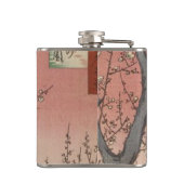 Flasques Jardin de prune fleuri d'arbre japonais (Dos)